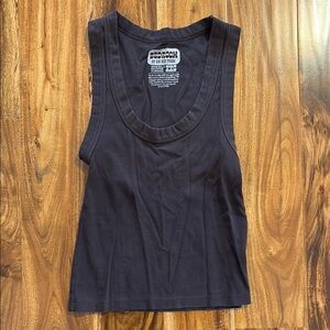 Big Bus Press Espresso Brown Tank